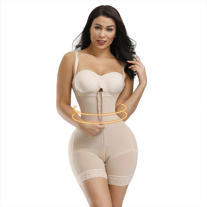 Bottom Zipper Waist And Hip Lift Corset